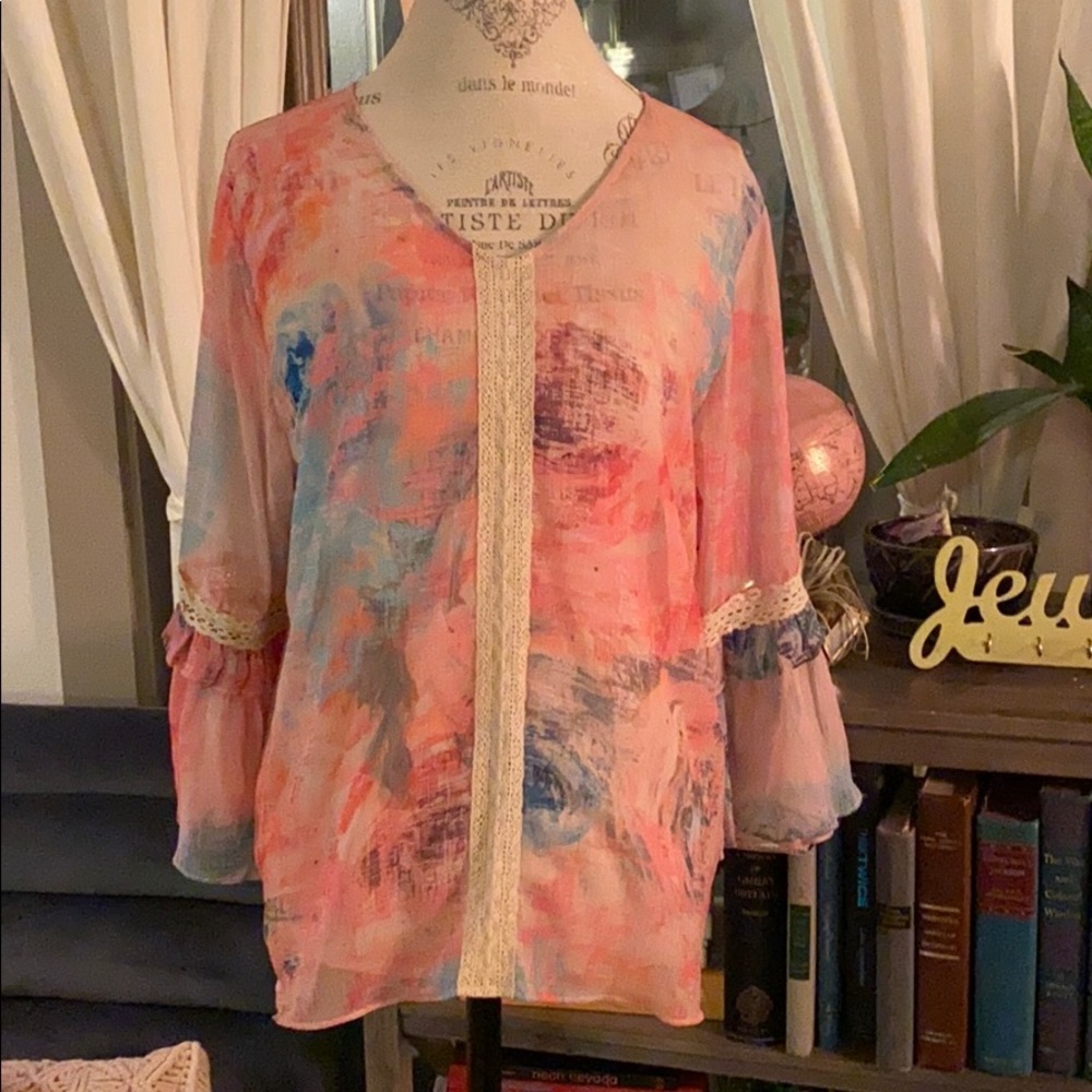 Stitch + Cloth Women’s Blouse NWT Large - Picture 2 of 10